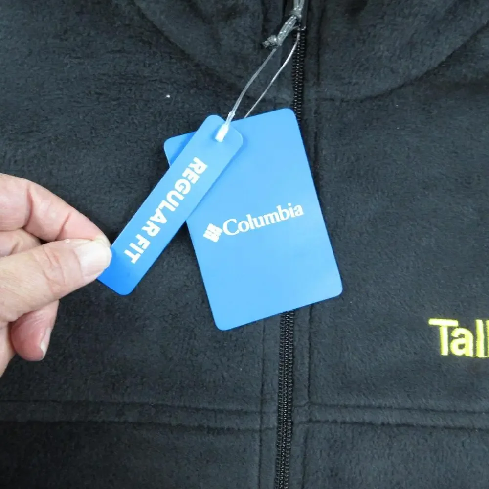 Columbia Jacket Mens L Black Steens Mountain Full Zip 2.0 Fleece Pockets NWT